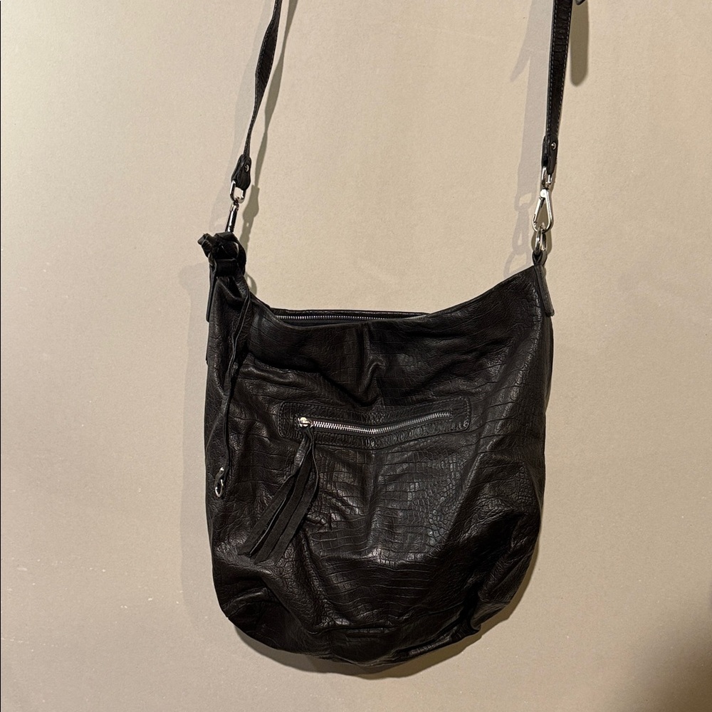 GIANNI CHIARINI Gray Crossbody Bag